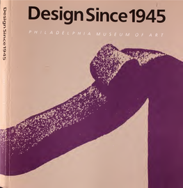 Design Since 1945 This Book Has Received Significant Support from The