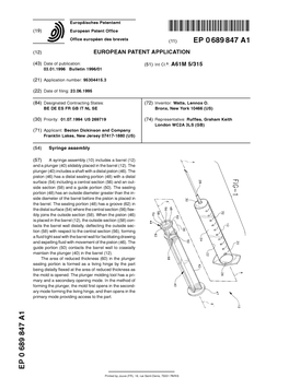 Syringe Assembly