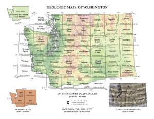 Geologic Maps of Washington