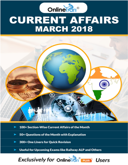 Current Affairs March 2018