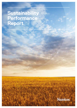 2020 Sustainability Performance Report