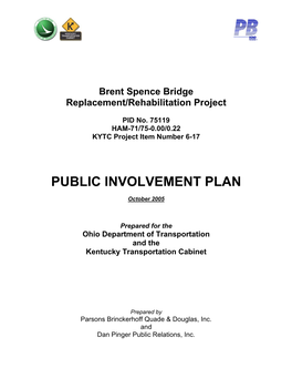 Brent Spence Bridge Replacement/Rehabilitation Project