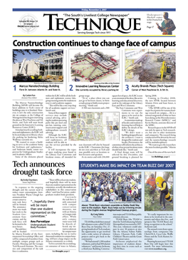 Construction Continues to Change Face of Campus