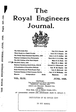 Engineers the Journal