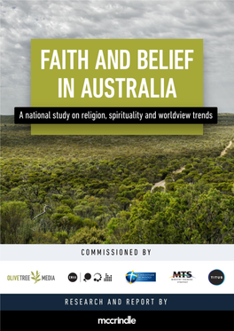 The Faith and Belief in Australia Report