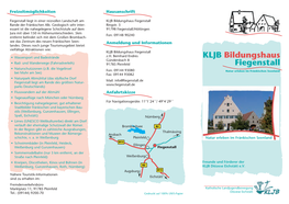 KLJB Bildungshaus Fiegenstall Rande Der Fränkischen Alb