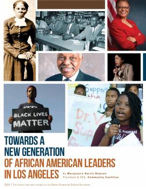Towards a New Generation of African American Leaders