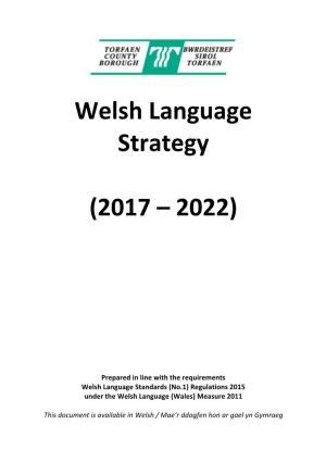 Welsh Language Strategy