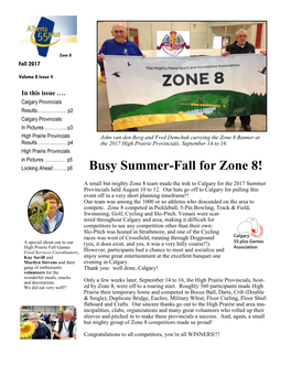 Busy Summer-Fall for Zone 8!