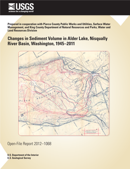 Changes in Sediment Volume in Alder Lake, Nisqually River Basin, Washington, 1945–2011