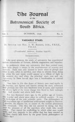 Astronomical Society of Southern Africa