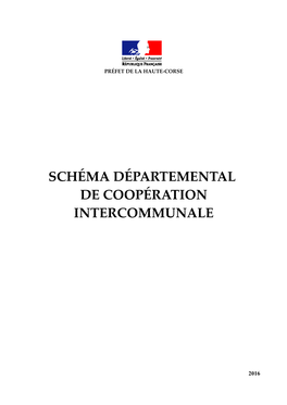 Schéma Départemental De Coopération Intercommunale