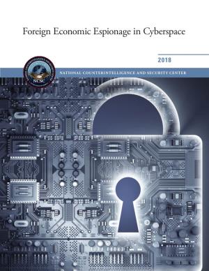 Foreign Economic Espionage in Cyberspace 2018
