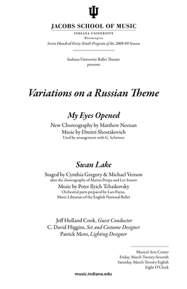 Variations on a Russian Theme