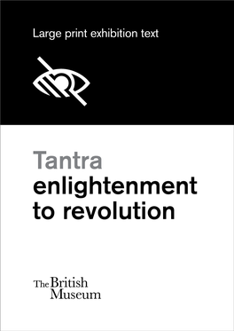 Tantra Enlightenment to Revolution Introduction