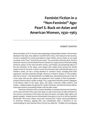 Pearl S. Buck on Asian and American Women, 1930–1963