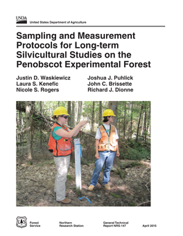 Sampling and Measurement Protocols for Long-Term Silvicultural Studies on the Penobscot Experimental Forest