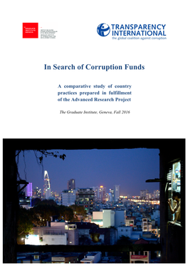 In Search of Corruption Funds