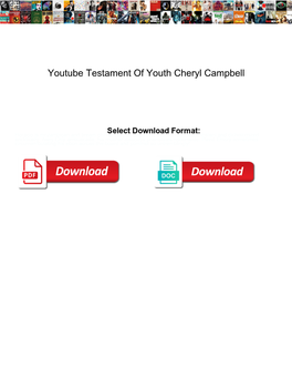 Youtube Testament of Youth Cheryl Campbell