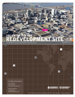 Redevelopment Site Downtown Redevelopment Site for Sale Memphis, Tn