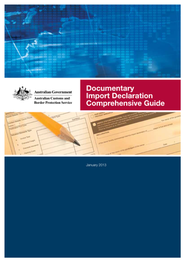 Documentary Import Declaration Comprehensive Guide