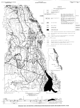 Ground-Water Resources of the Lower Bear River Drainage Basin, Box Elder County, Utah