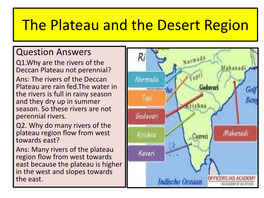 The Plateau and the Desert Region