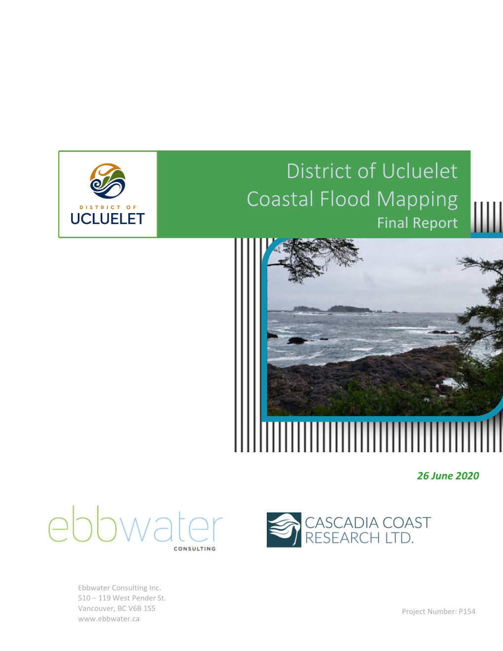 District of Ucluelet Coastal Flood Mapping Final Report