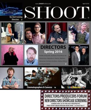 SHOOT Digital PDF Version, April 2016, Volume 57, Number 2