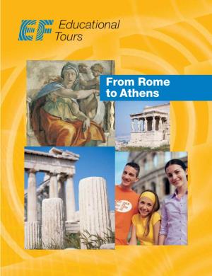 From Rome to Athens 9 – 13 DAYS