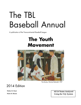 2014 TBL Annual 3 the TBL Baseball Annual