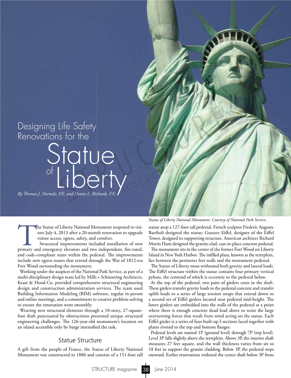Statue of Liberty by Thomas J