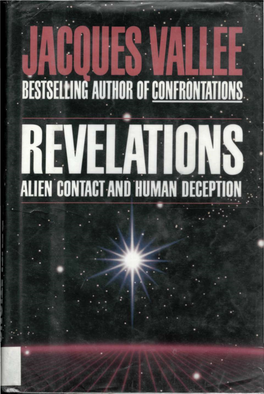 Revelations, Alien Contact and Human Deception