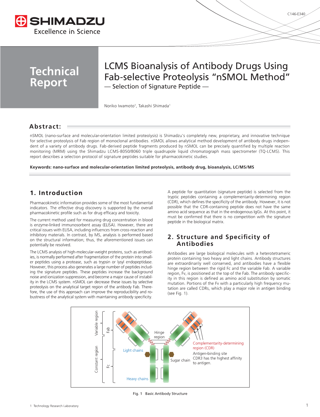 LCMS Bioanalysis of Antibody Drugs Using Fab-Selective Proteolysis