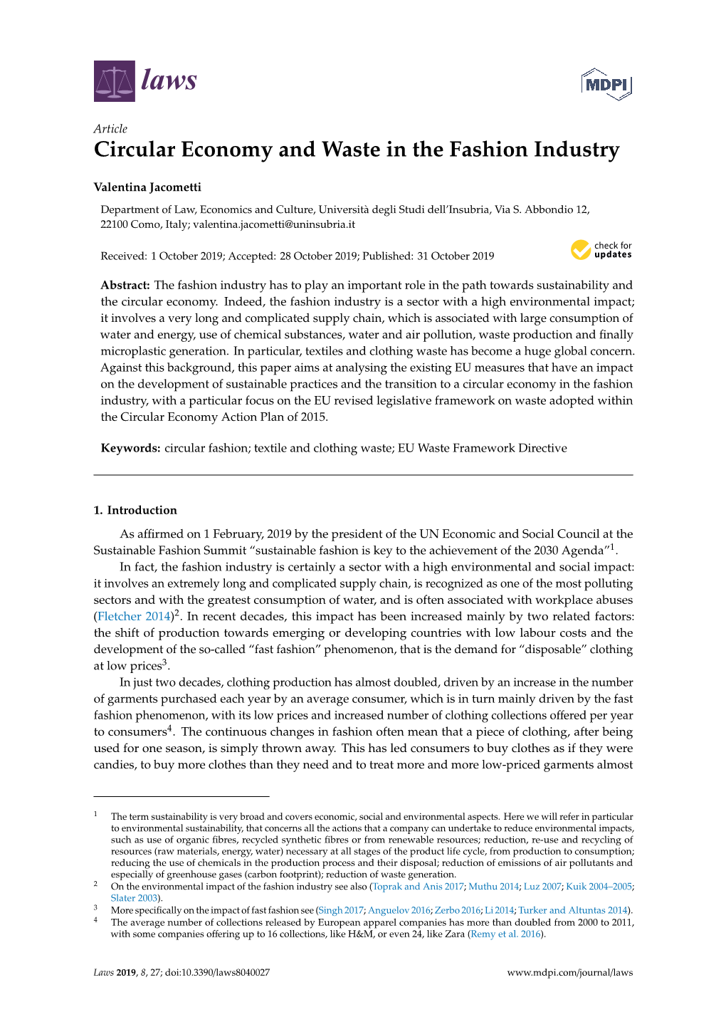 circular economy fashion thesis