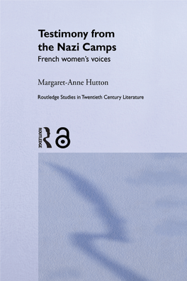Testimony from the Nazi Camps