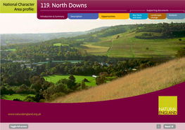 North Downs Area Profile: Supporting Documents