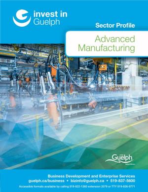 Sector Profile: Advanced Manufacturing Testimonials