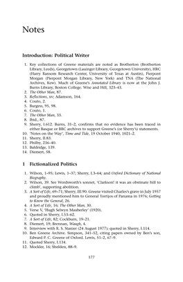 Introduction: Political Writer 1 Fictionalized Politics