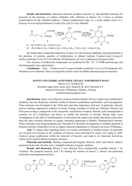 16 Results and Discussion. Interaction Between Arylidene Acetones (1
