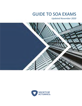 Guide to SOA Written Exams