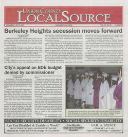 Berkeley Heights Secession Moves Forward