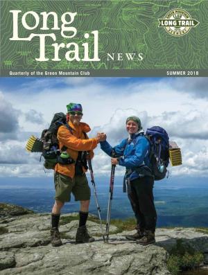 Quarterly of the Green Mountain Club SUMMER 2018