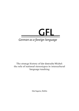 Eda Sagarra, Dublin the Strange History of Der Deutsche Michel 32