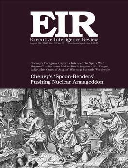 Executive Intelligence Review, Volume 32, Number 33, August 26