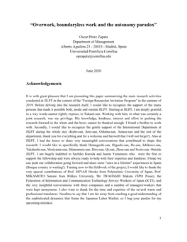 Overwork, Boundaryless Work and the Autonomy Paradox (PDF:707KB)