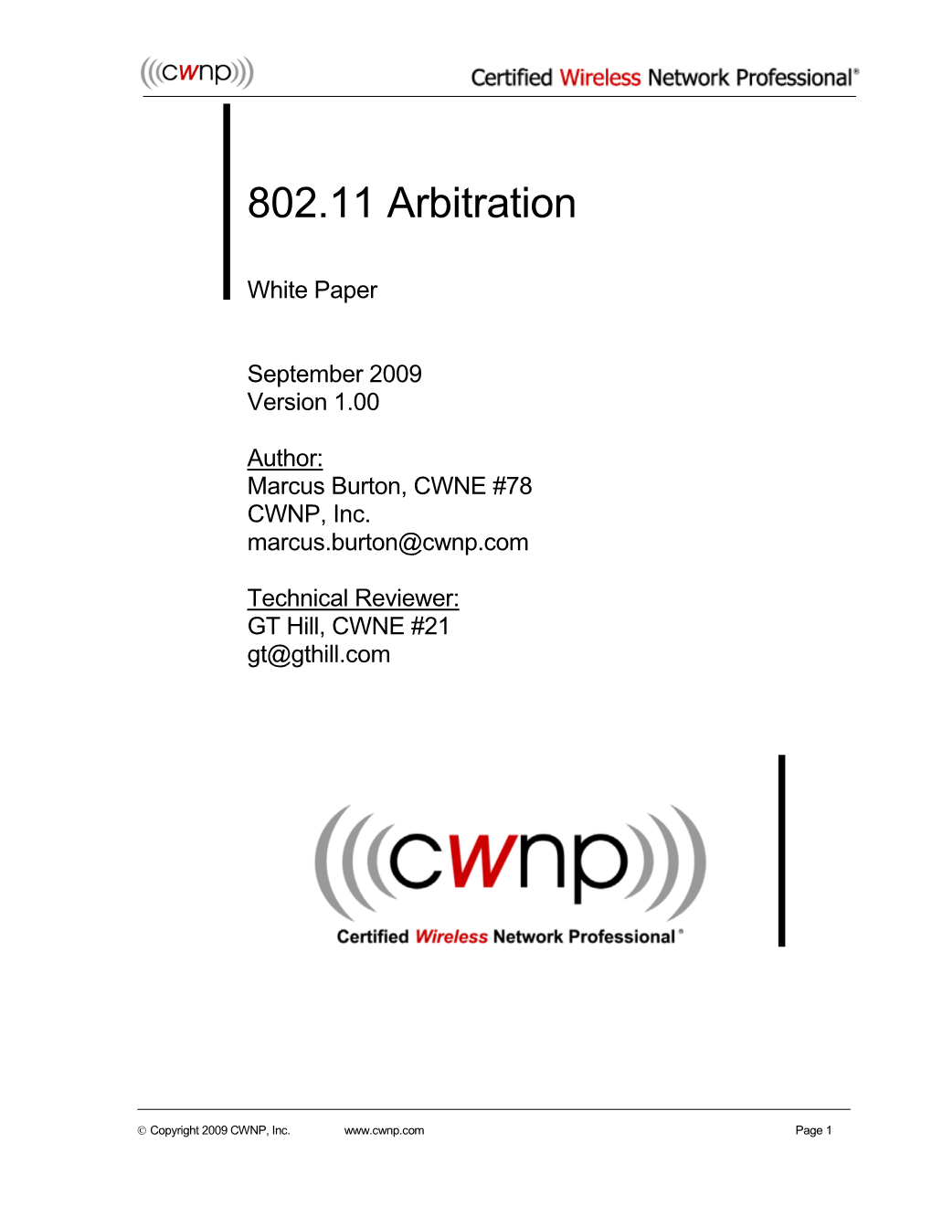 802.11 Arbitration