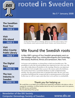 Rooted in Sweden