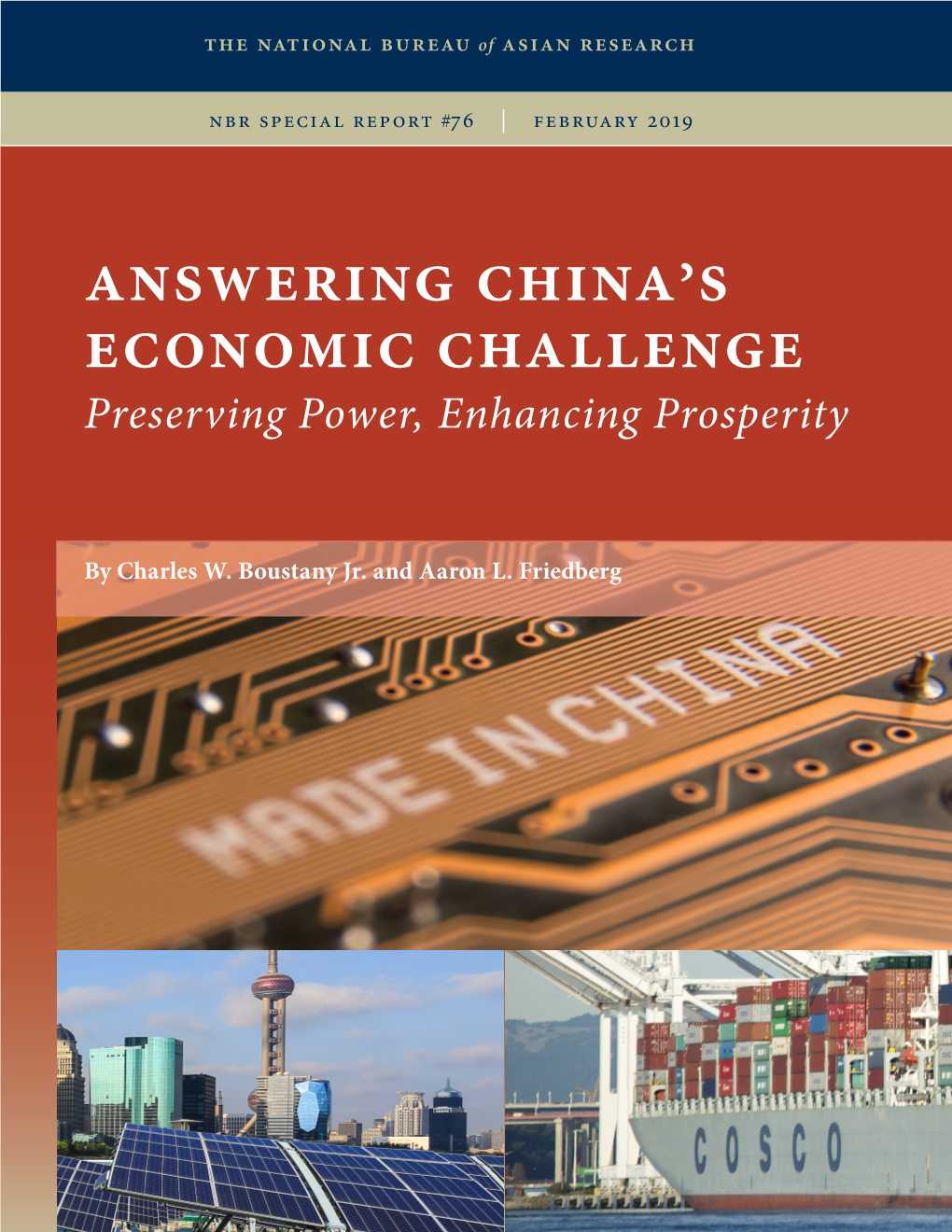 Answering China's Economic Challenge