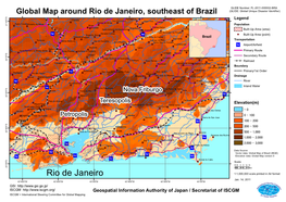 Rio De Janeiro, Southeast of Brazil (GLIDE: Global Unique Disaster Identifier) S " 0 ' Providencia Pirapetinga Ipuca Legend 0 Chacara Sao Domingos Itaocara Colonia